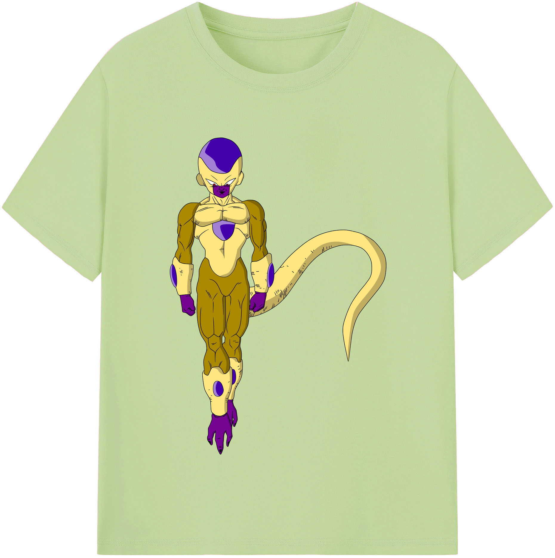 （画像用） ドラゴンボール フリーザ DRAGON BALL Frieza 綿100％半袖Tシャツ（フロントプリント）